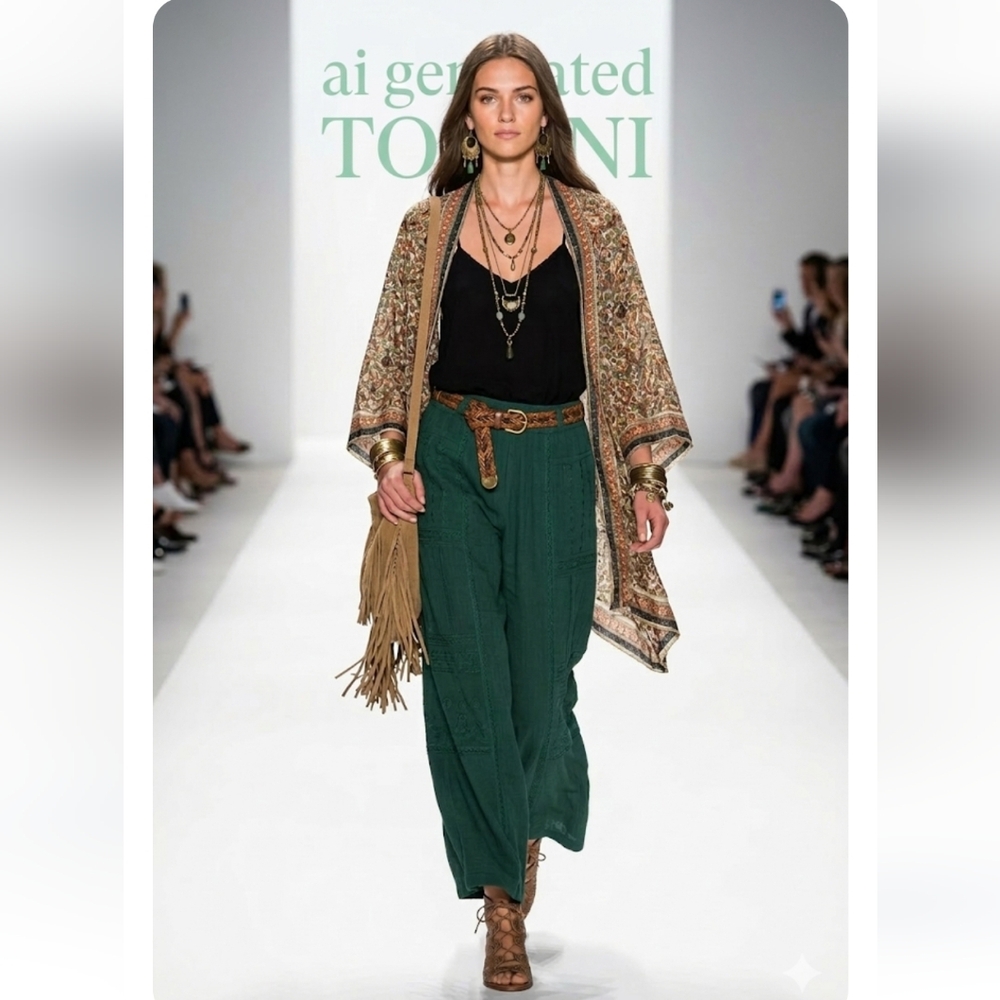 TOLANNI Bohemian Kimono